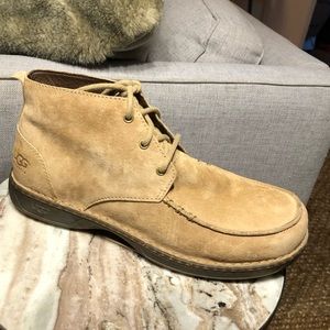 Ugg Mens Suede Chukka boots 10.5 tan